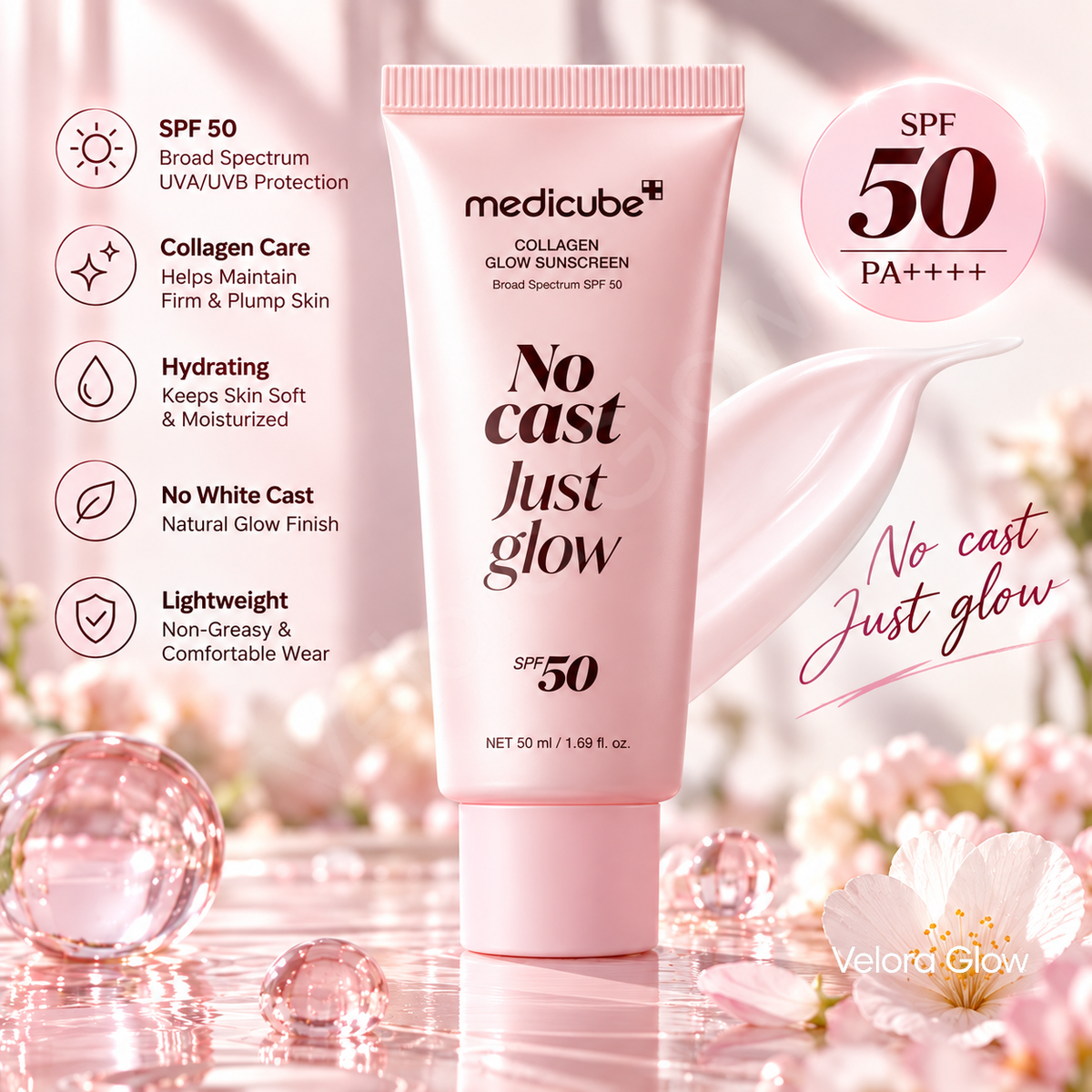 Medicube No Cast Just Glow Collagen 50 ml