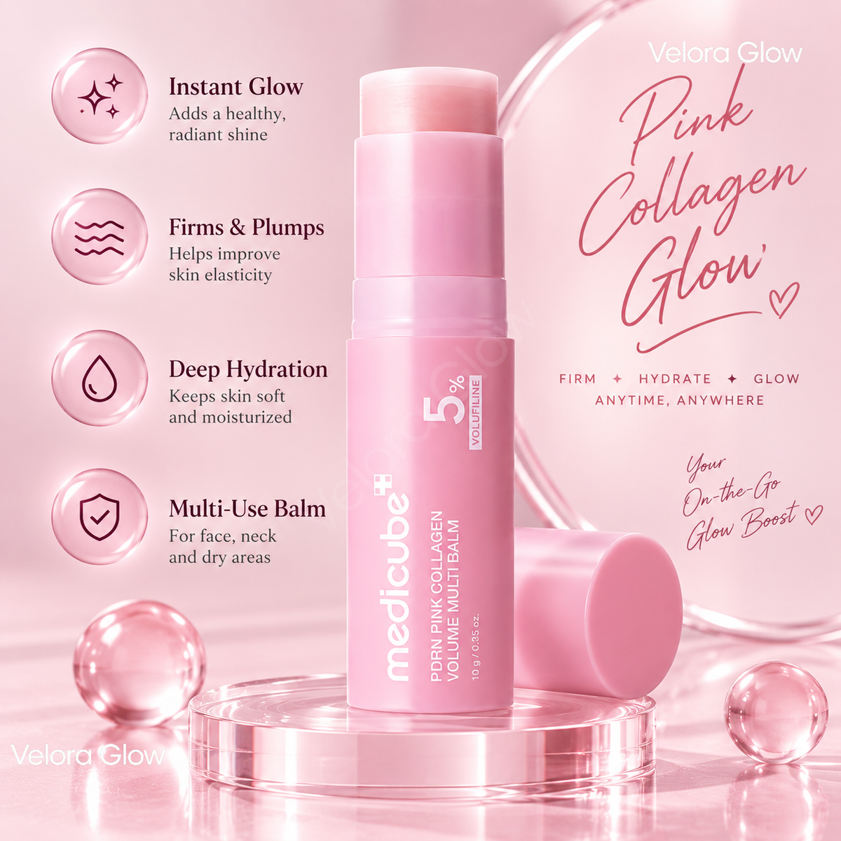 Medicube PDRN Collagen Volume Multi Balm Stick 10g