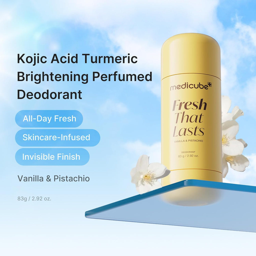 Medicube Fresh That Lasts Deodorant – Vanilla & Pistachio 83g