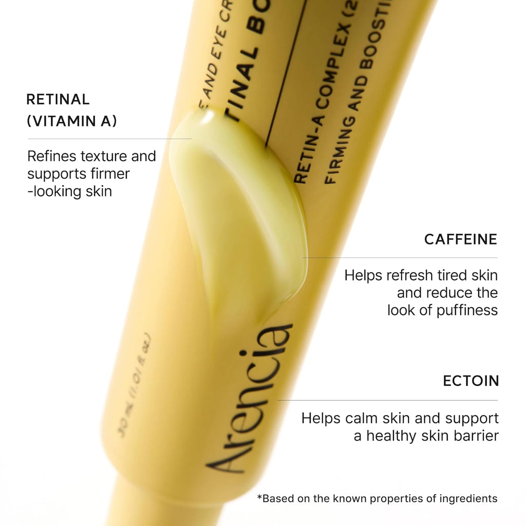 Arencia Retinal Booster Shot for Fine lines and Wrinkles - 30 ml