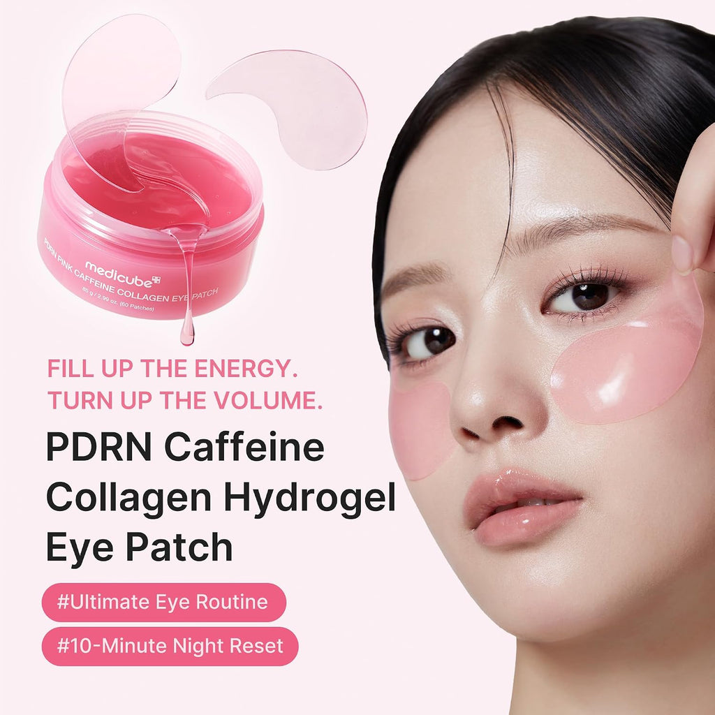 Medicube Eye Patches with PDRN, Caffeine & Collagen 60 Patches