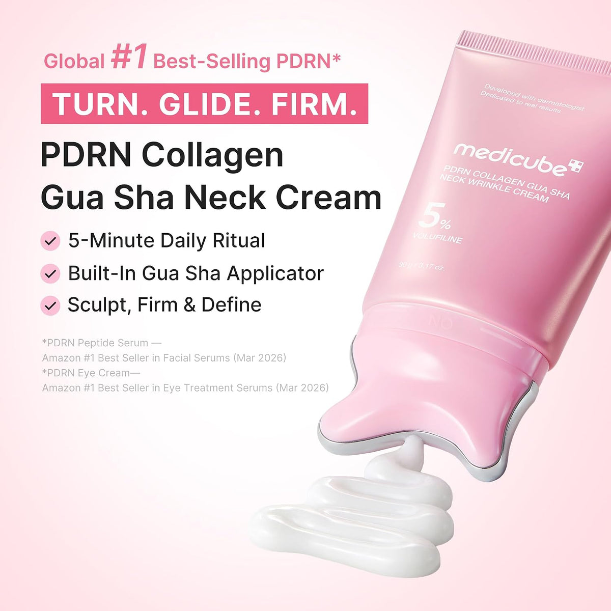 Medicube PDRN Collagen Gua Sha Neck Cream 90g