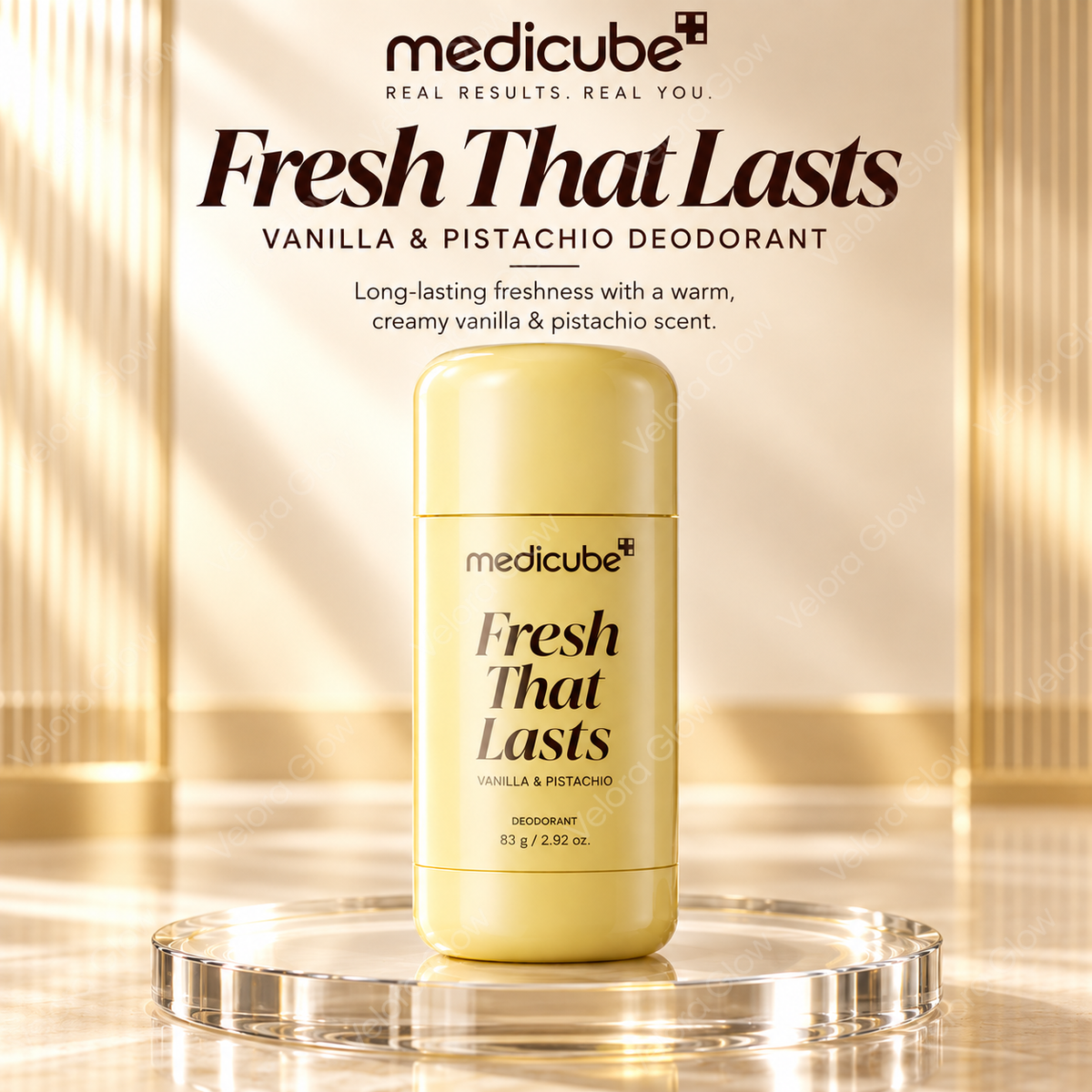 Medicube Fresh That Lasts Deodorant – Vanilla & Pistachio 83g