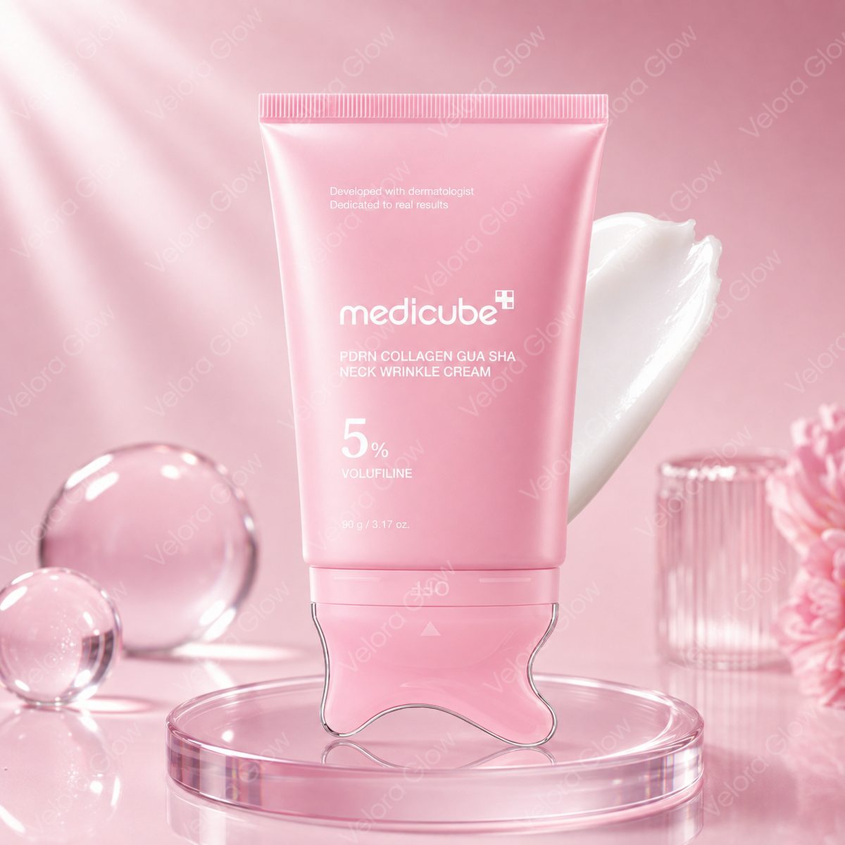 Medicube PDRN Collagen Gua Sha Neck Cream 90g